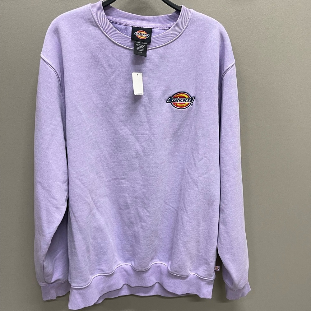 Dickies Men's Lavender Crewneck Sweater